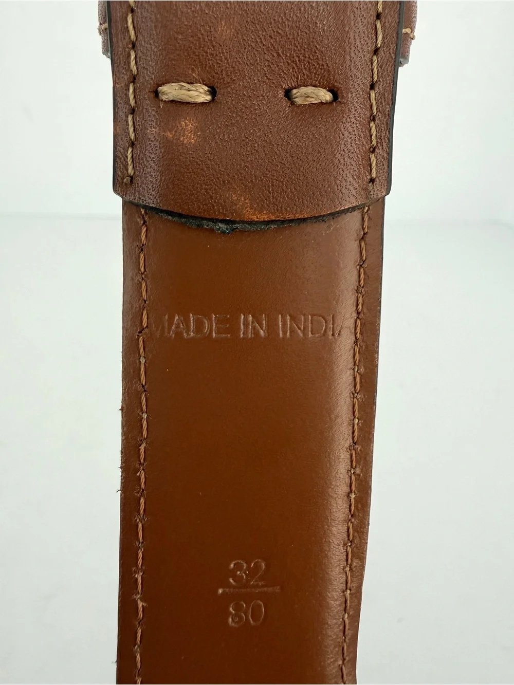 Polo Ralph Lauren Brown Leather Belt Size 32 (80 cm)